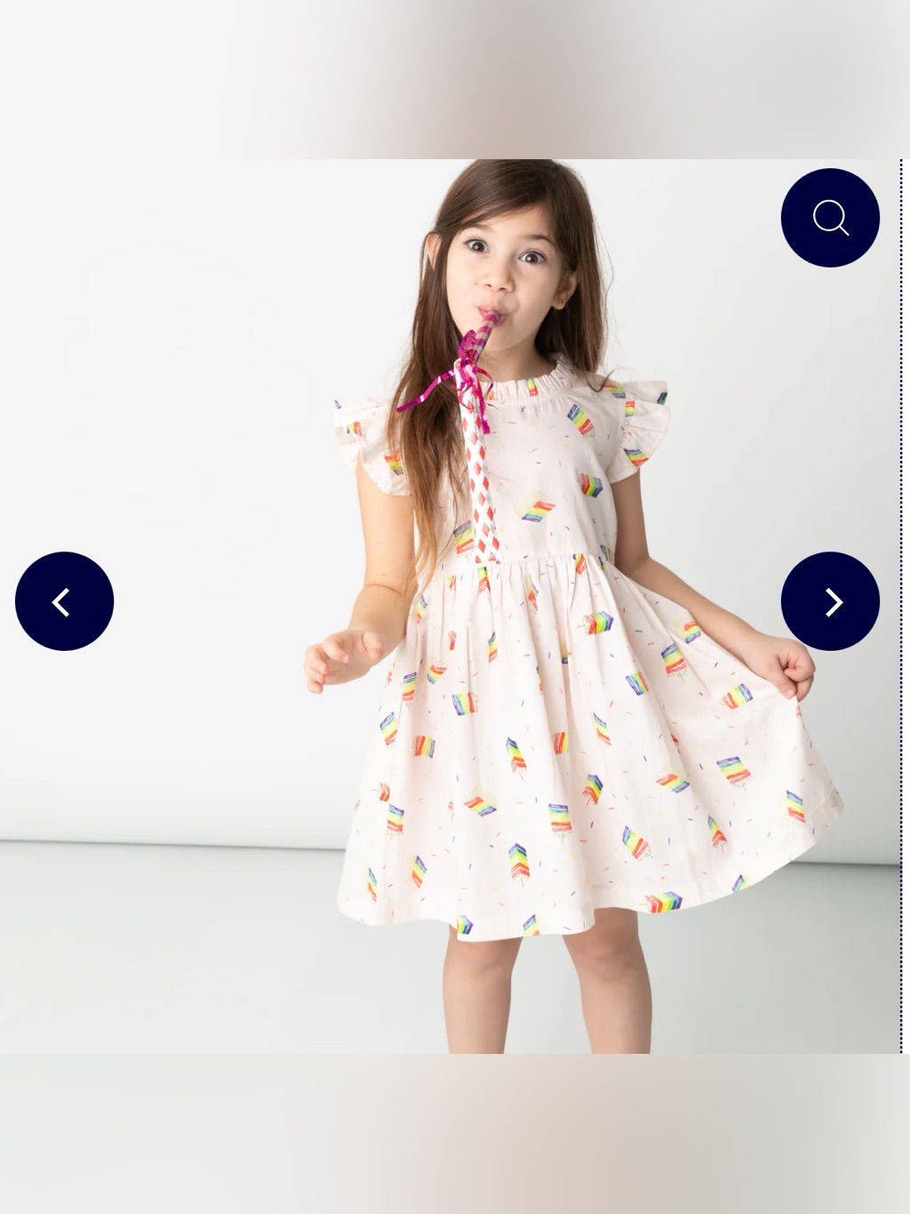 Tuk Tuk Designs Birthday Cake Ruffle Dress - 2t